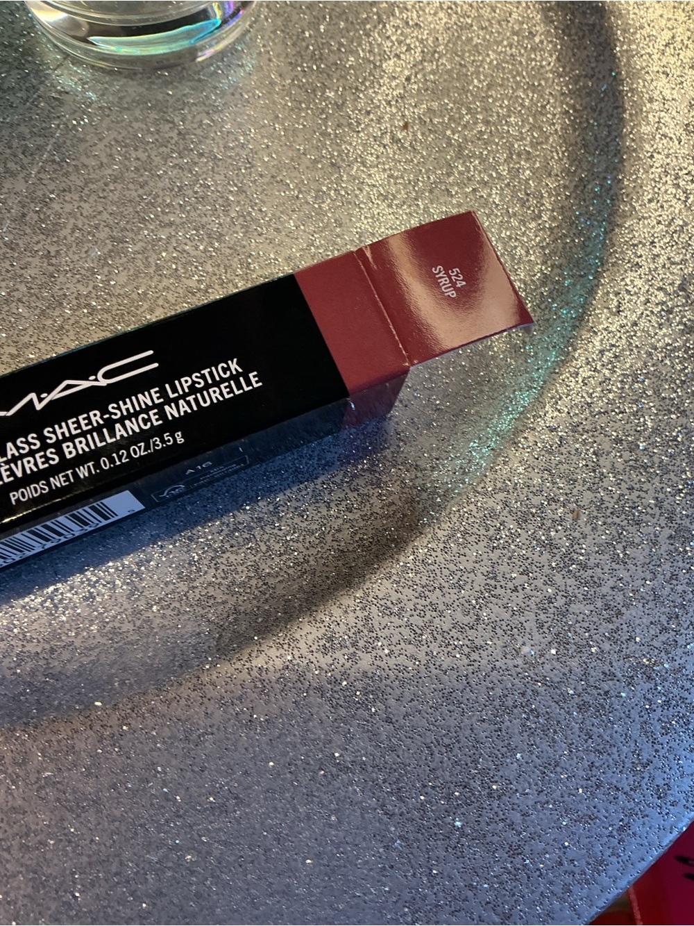 MAC Cosmetics Sheer-Shine Lipstick - Syrup (Deep Berry Plum)